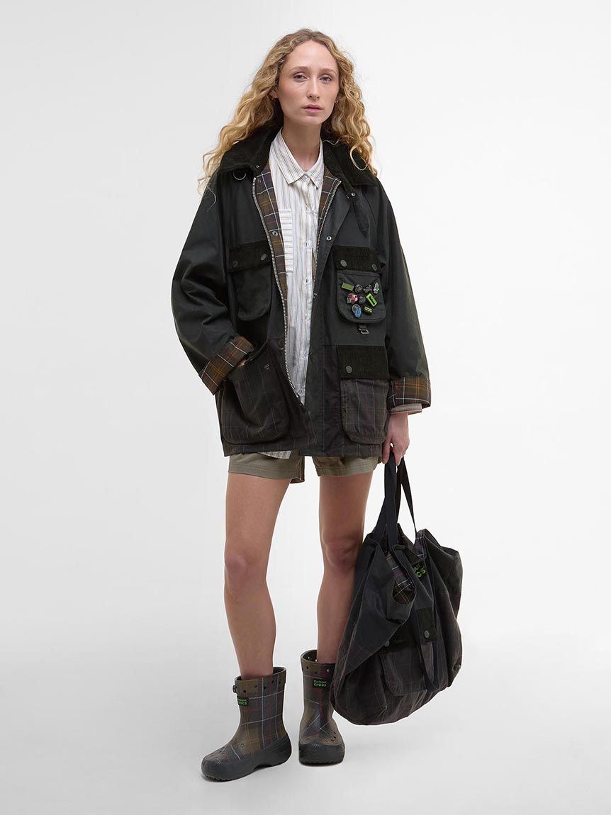 バブアービデイル✕クロックス Barbour x Crocs 2025 SS limited collection │ Barbour