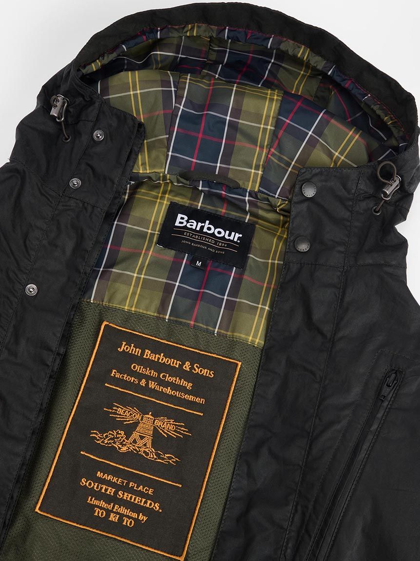 72◇Barbour マーゴットワックスコットンジャケット TS0729-10