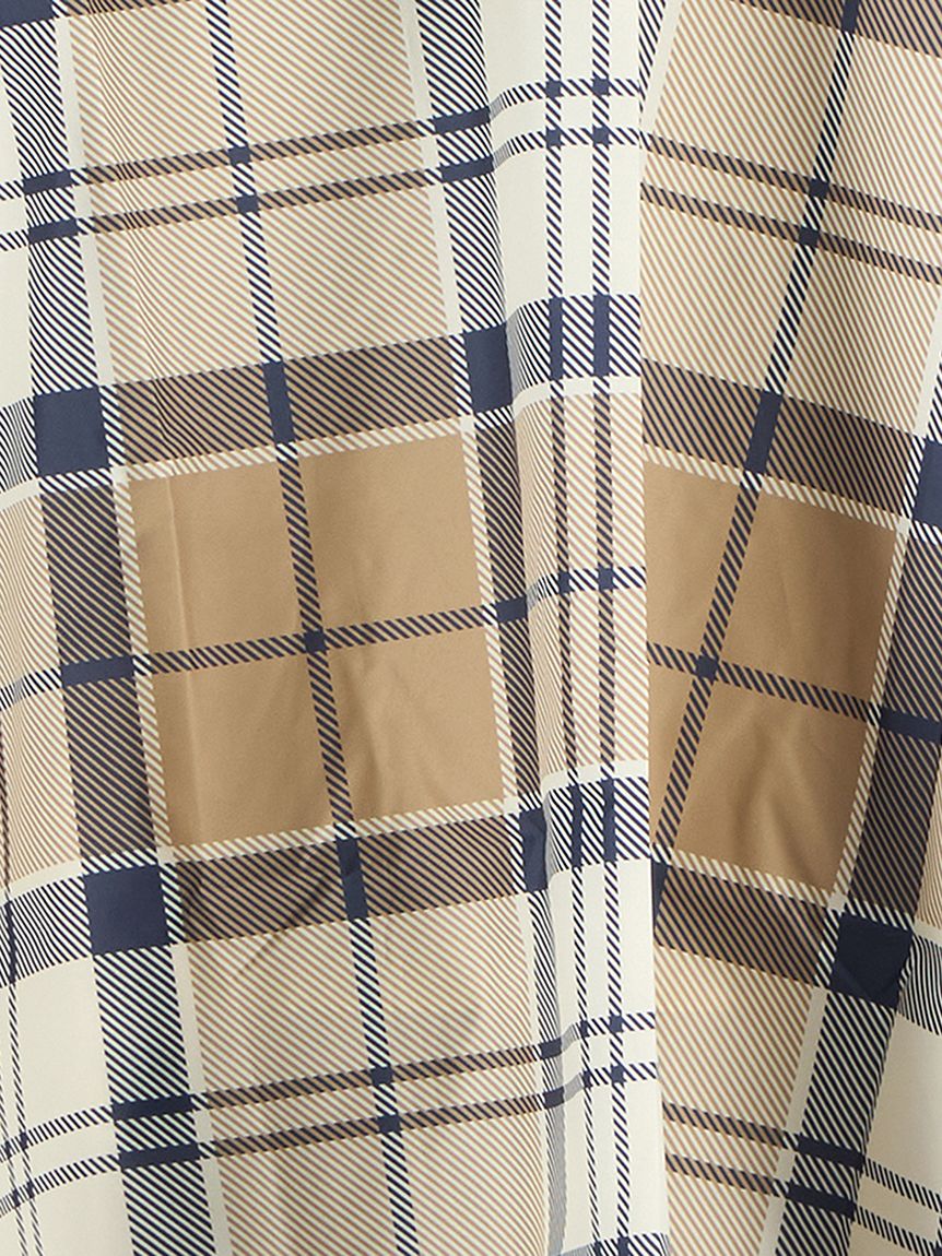 Portreeタータン チェック レイン ポンチョ（レディース）｜ノン