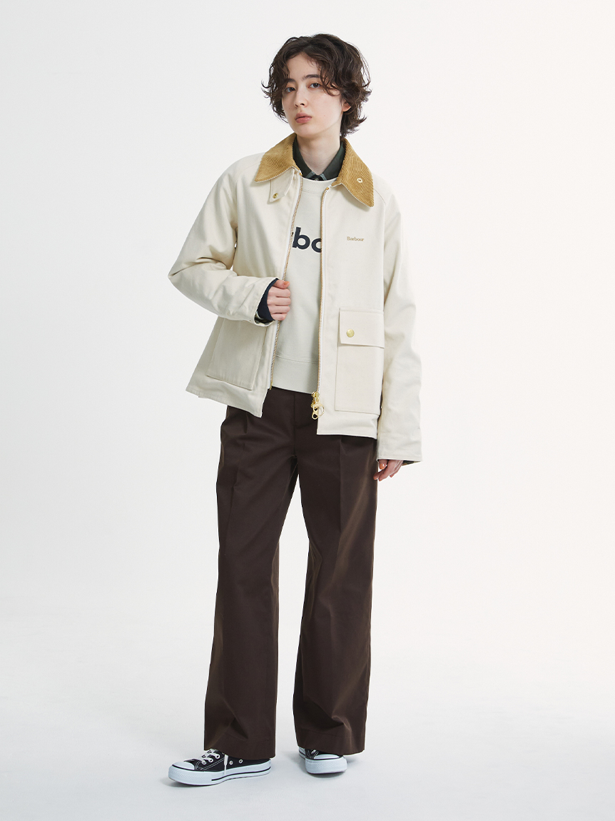 GIRBAUD ジルボー　デニムジャケット　ホワイト　古着屋hometown ヴィンテージデニムクロップドジャケット | ファッション通販