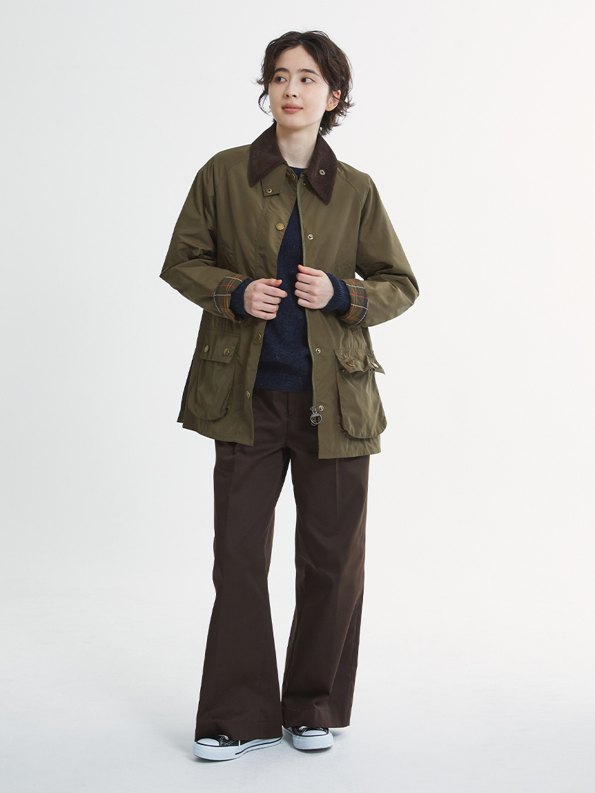 バブアー ライトウェイトビデイル M ノンワックス 楽天市場】Barbour バブアー O.D.LIGHT WEIGHT BEDALE ライト