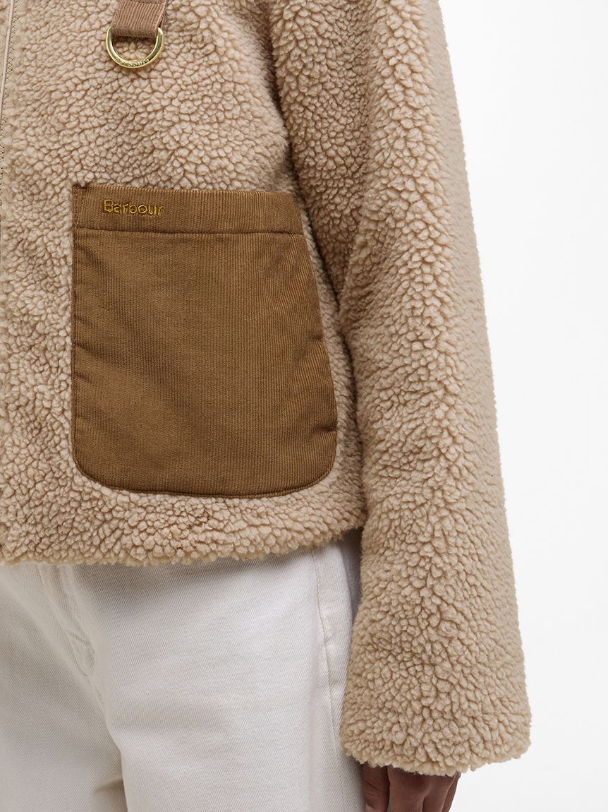 Malena クロップド フリース（レディース）｜ノンワックスジャケット