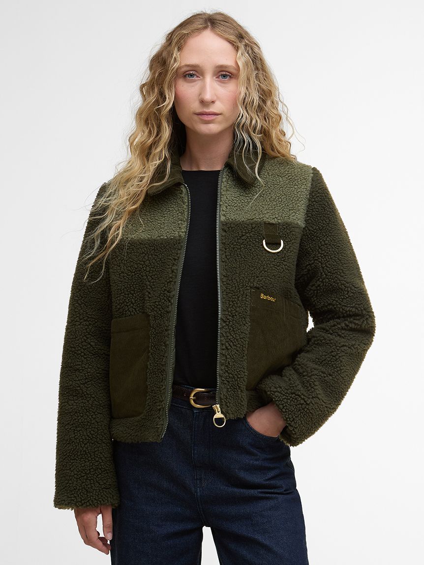 Malena クロップド フリース（レディース）｜ノンワックスジャケット