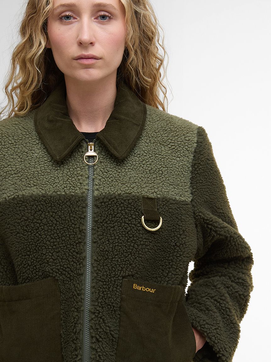 Malena クロップド フリース（レディース）｜ノンワックスジャケット