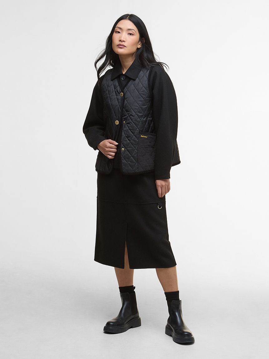 Enid キルティング ベスト（レディース）｜キルティングジャケット