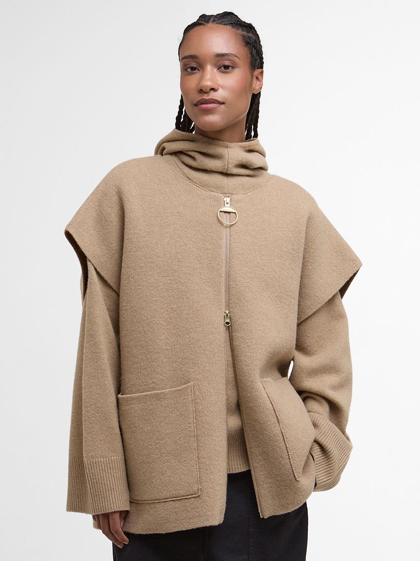 Marthaジップアップ ニットベスト（レディース）｜ニット｜トップス