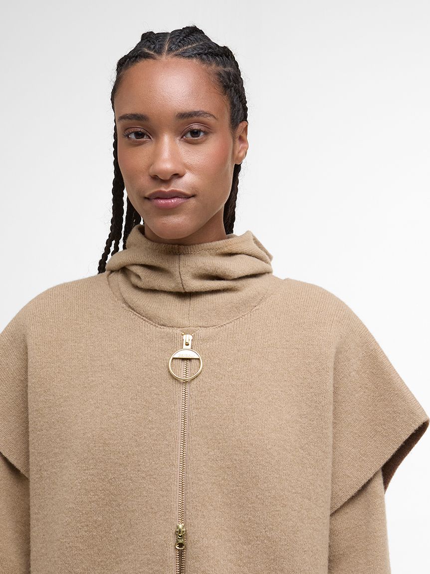 Marthaジップアップ ニットベスト（レディース）｜ニット｜トップス