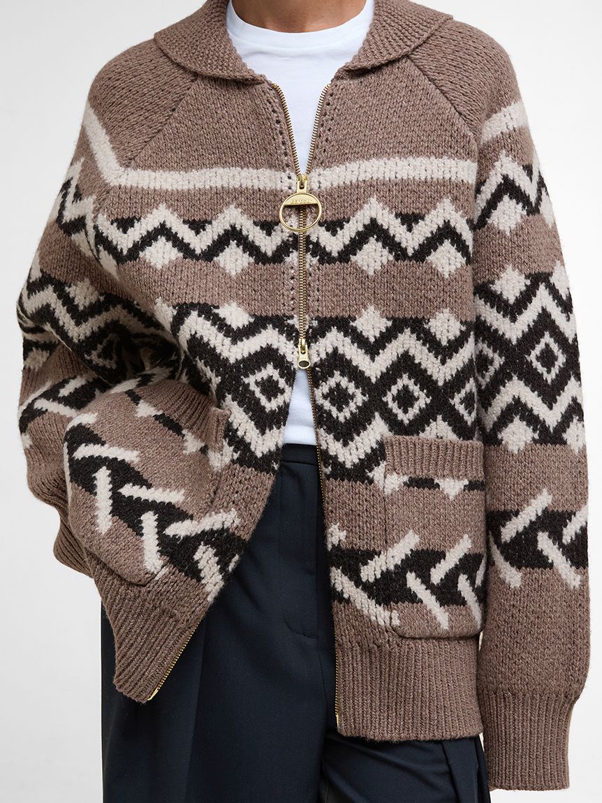 Klara フェアアイル ニットカーディガン｜ニット｜トップス