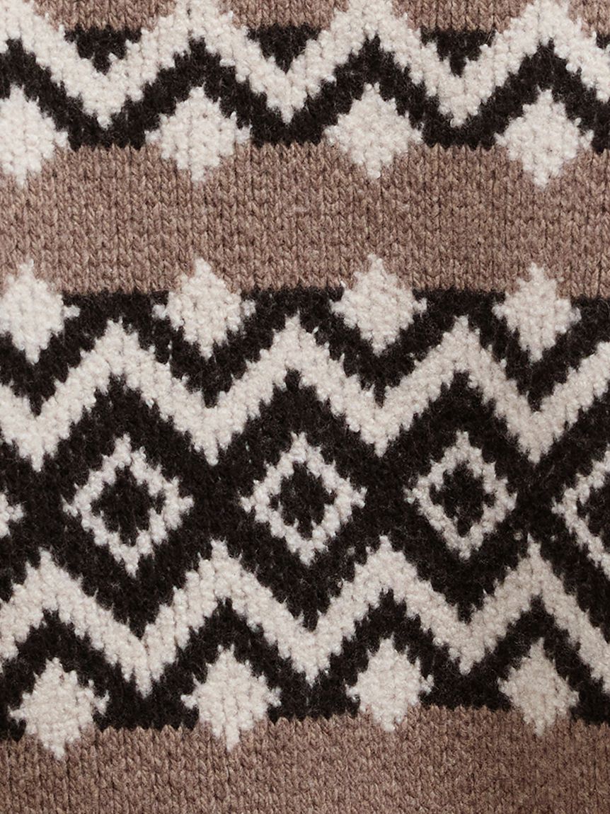 新品半額！Barbour アーガイル柄 カーディガン Mサイズ アーガイル カーディガン