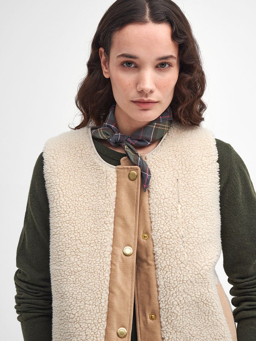Barbour/ Dulsie ボア ライナー ベスト Dulsie ボア ライナー ベスト｜ベスト｜ベスト＆ライナー