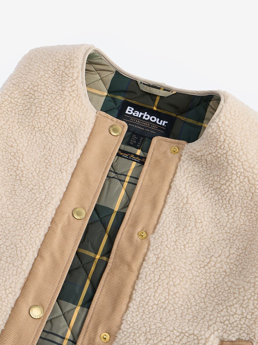 Barbour Dulsie ボア ライナー ベスト Dulsie ボア ライナー ベスト｜ベスト｜ベスト＆ライナー
