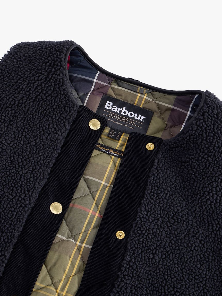 Barbour A296 ボア ベスト C40/102CM USED】BARBOUR BOA LINNER VEST-OIKOS 毎日を楽しく豊かにする