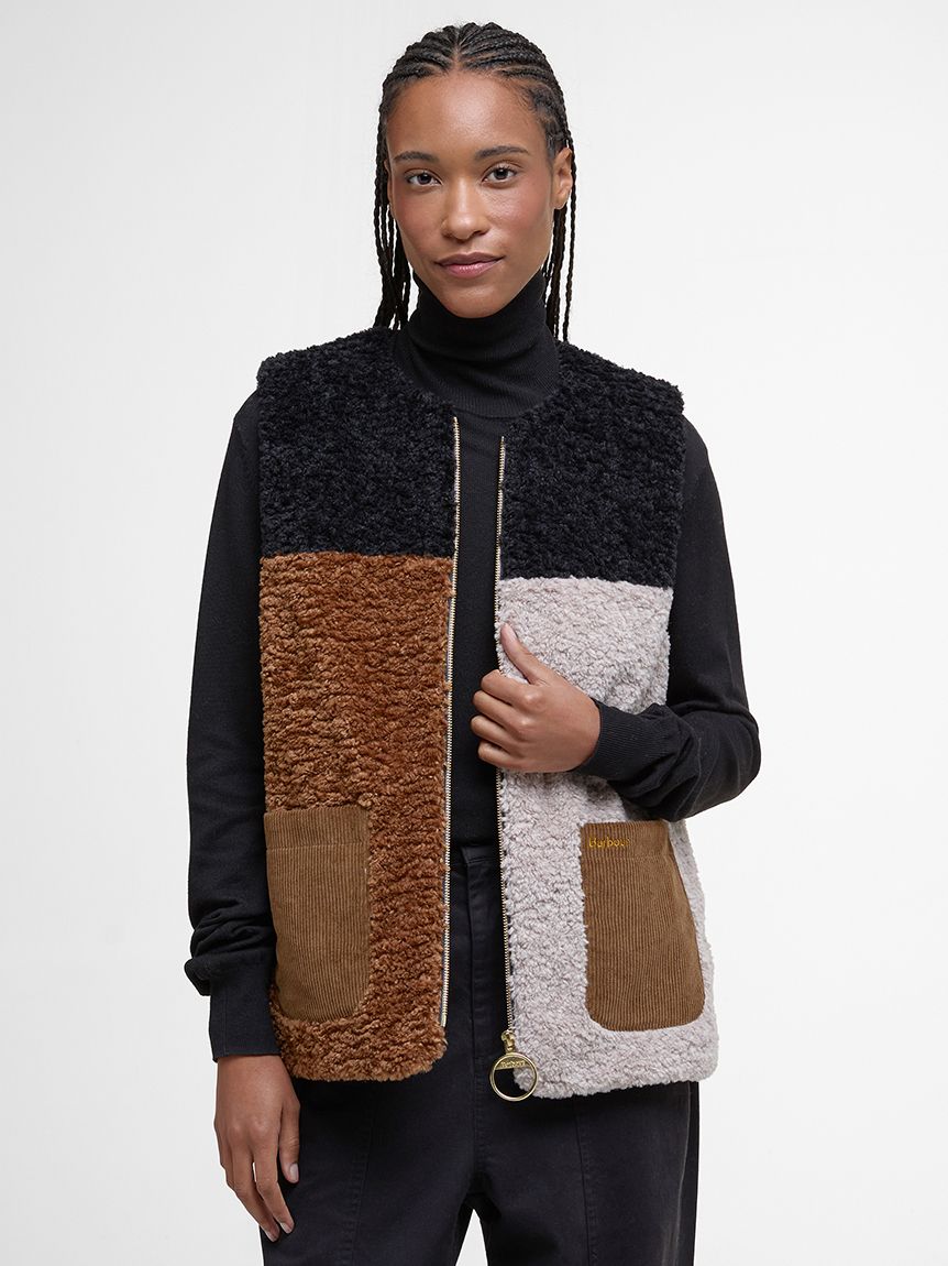 Cathyボアライナーベスト｜｜バブアー公式オンラインストア