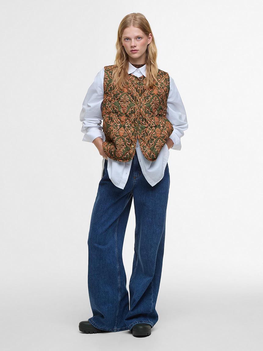 Barbour × FARM Rio》Fernandaキルティングベスト｜ベスト｜ベスト