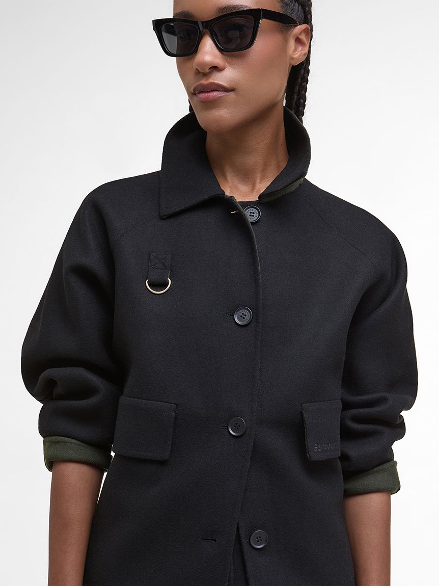 Leoni オーバー シャツジャケット（レディース）｜ジャケット＆コート