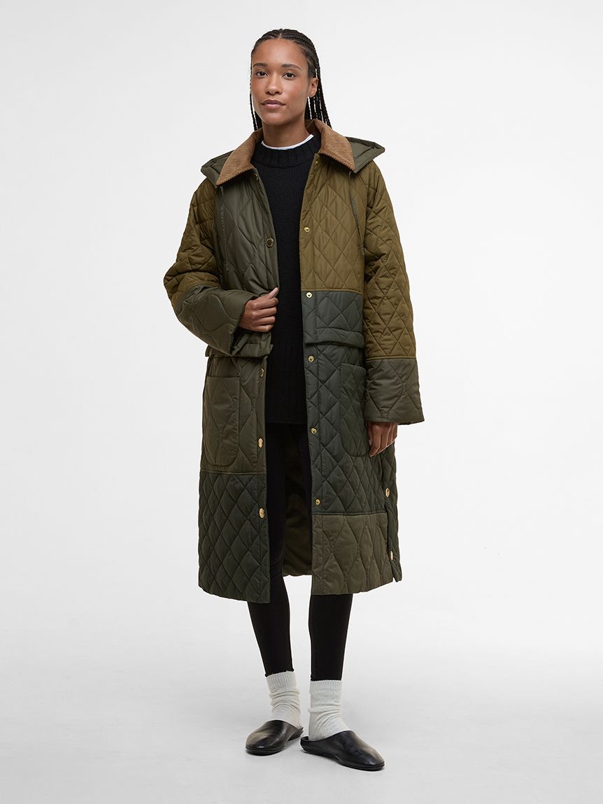 Lilianキルティング コート（レディース）｜｜バブアー公式オンライン