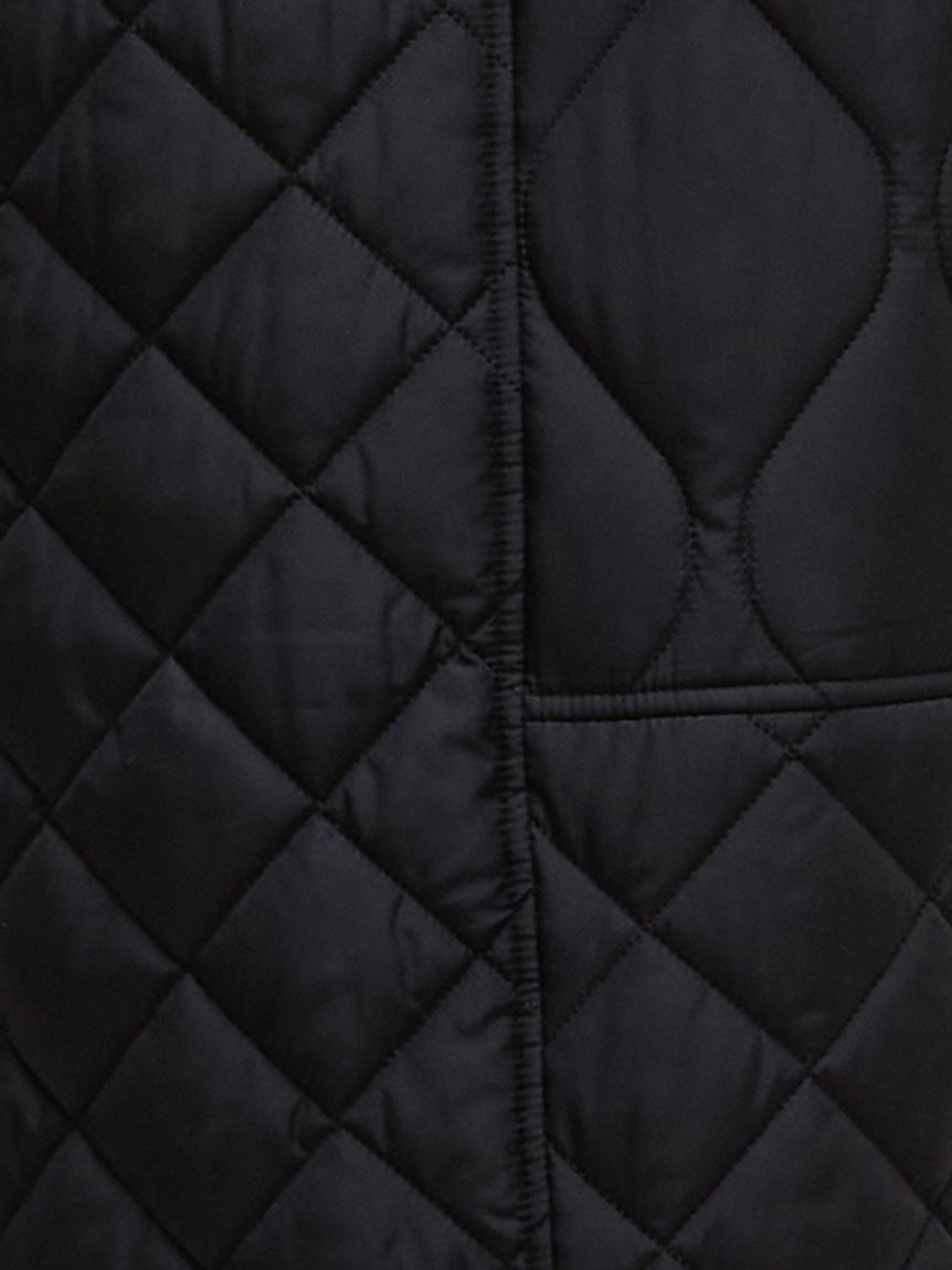 美品✨L&B ラムレザー カーコート フード一体 キルティング 黒 L y2k 美品✨L&B ラムレザー カーコート フード一体 キルティング 黒 L y2k