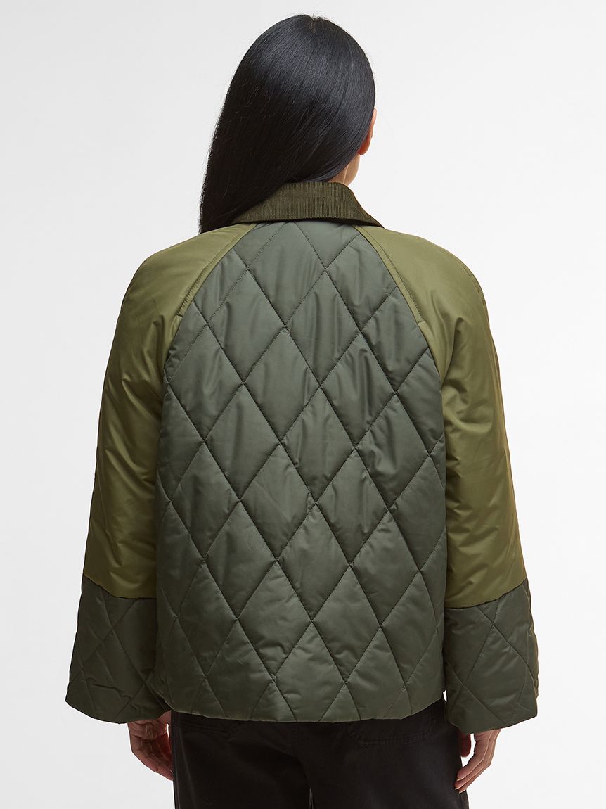 美品/完売品 Barbour ブラック MARTHA キルティング ジャケット 楽天 