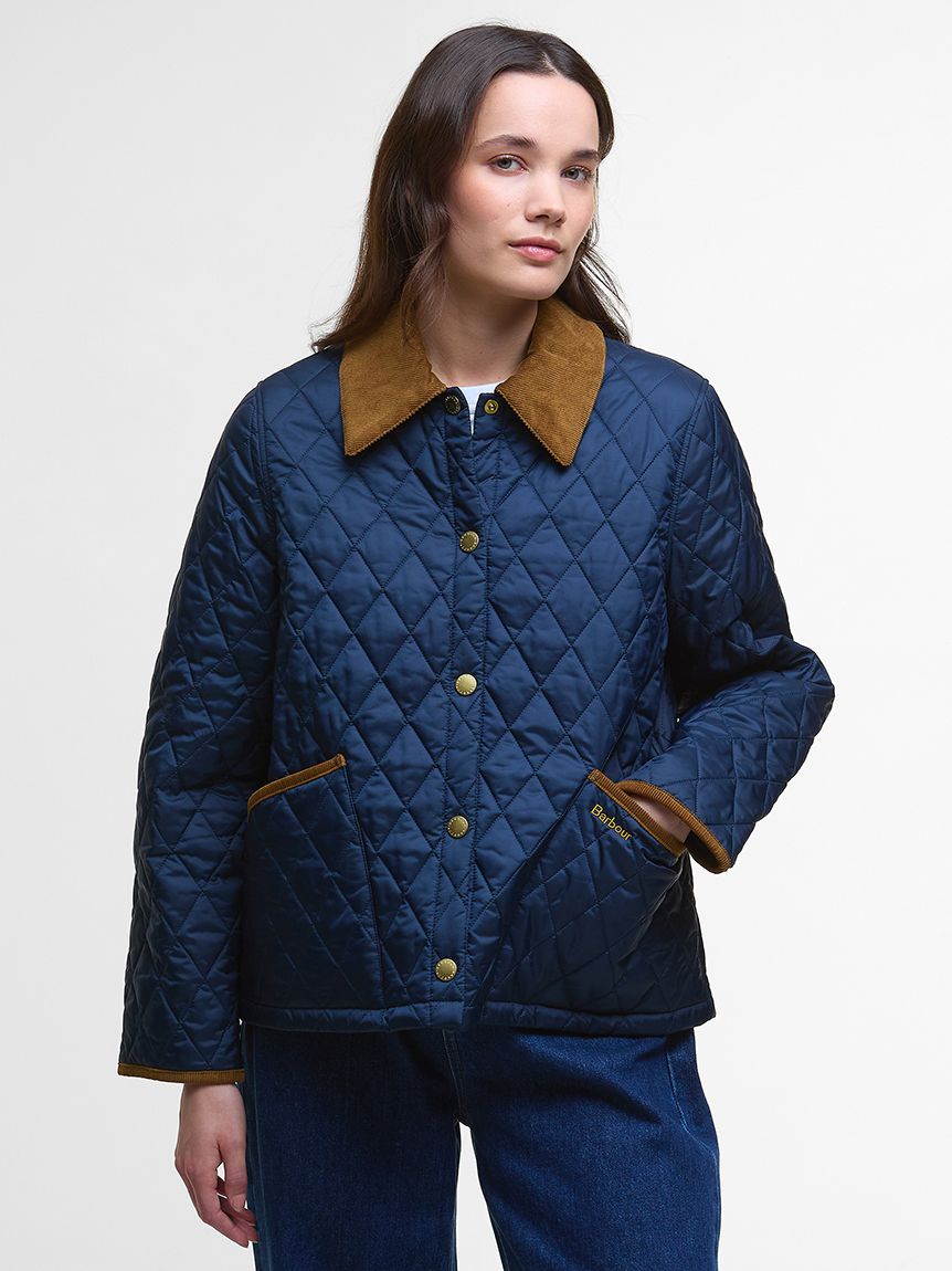 Icons クロップドリデスデイル キルティング ジャケット（レディース