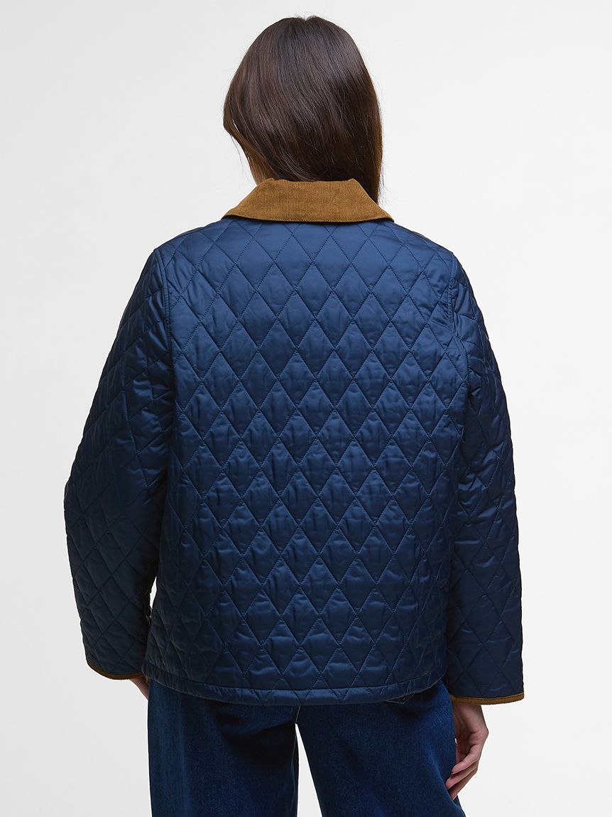 Icons クロップドリデスデイル キルティング ジャケット（レディース