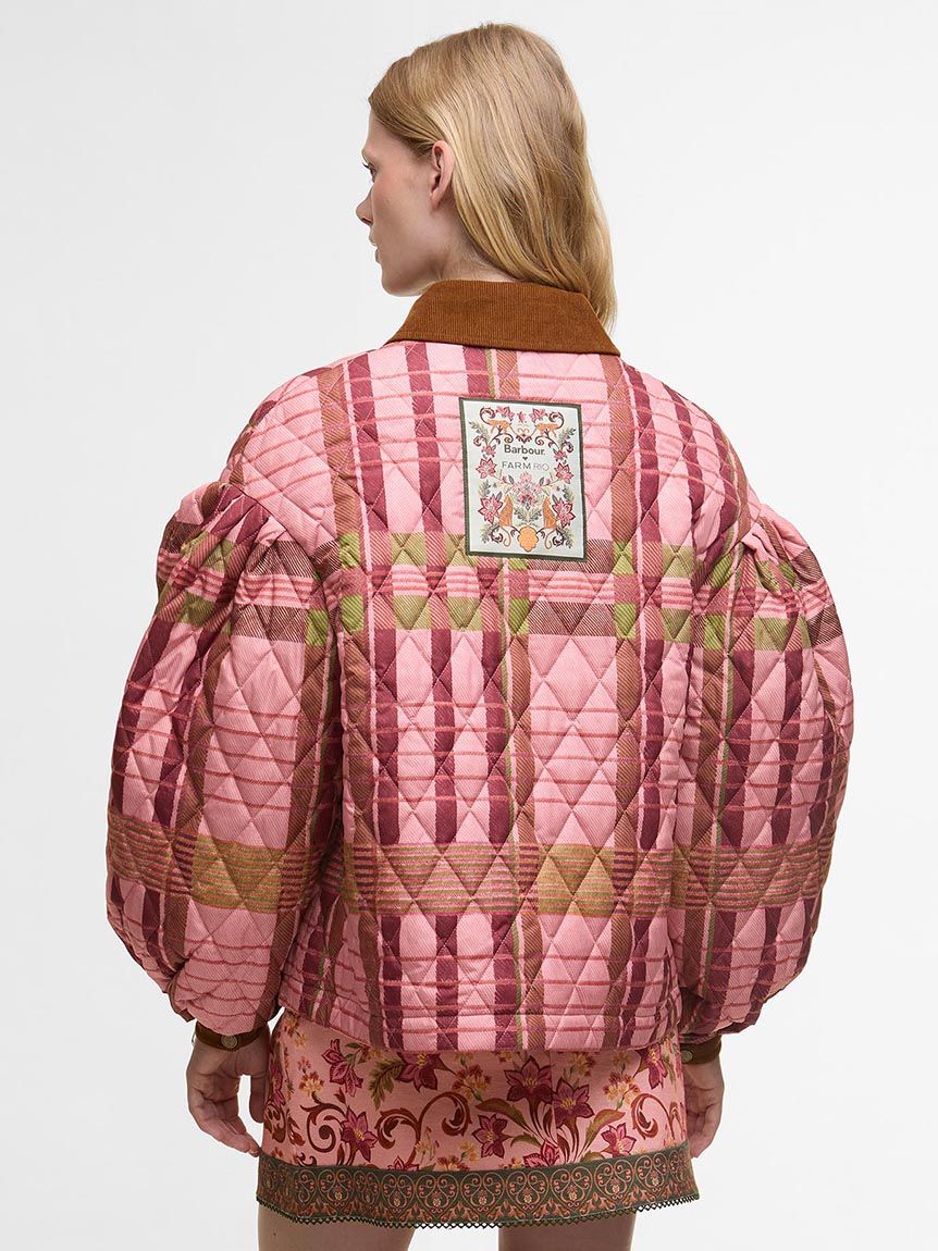 Barbour × FARM Rio》AnaClara キルティングジャケット｜キルティング