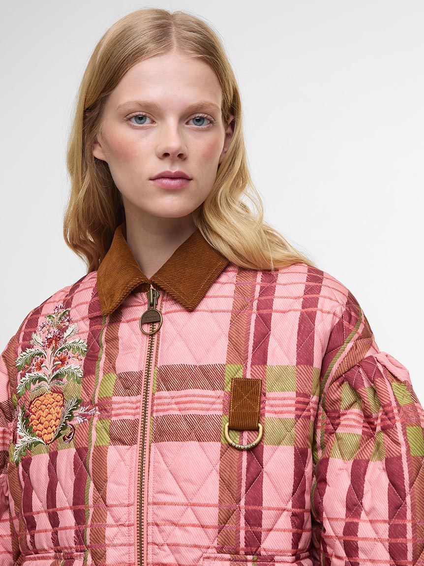 Barbour × FARM Rio》AnaClara キルティングジャケット｜キルティング