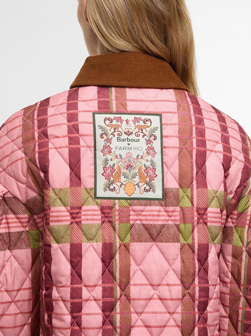 Barbour × FARM Rio》AnaClara キルティングジャケット｜キルティング