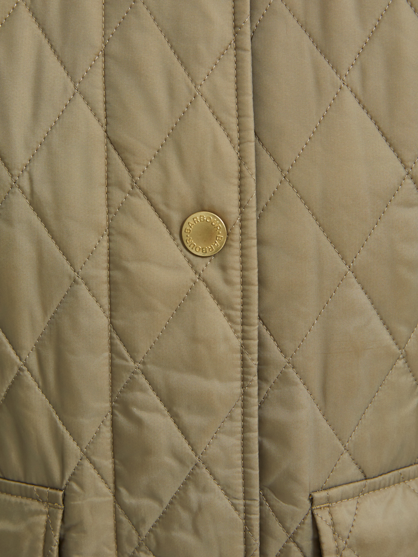 Paige ノーカラー キルティング ジャケット（レディース