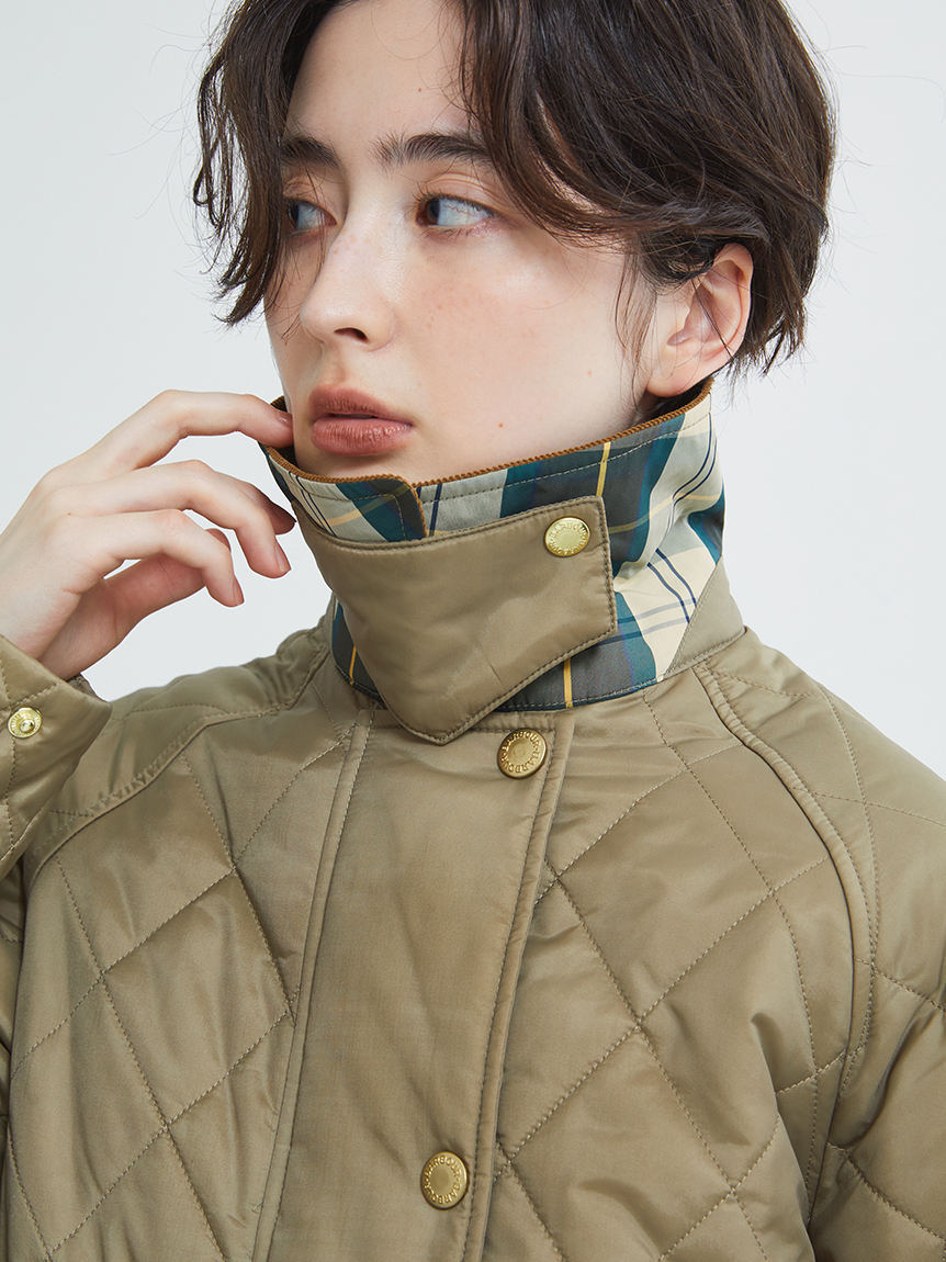 Tiffany キルティング コート（レディース）｜キルティングジャケット