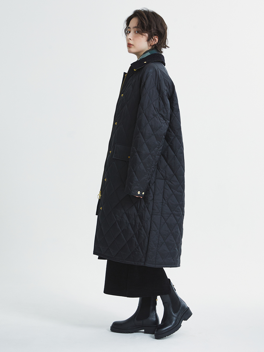 Tiffany キルティング コート（レディース）｜キルティングジャケット