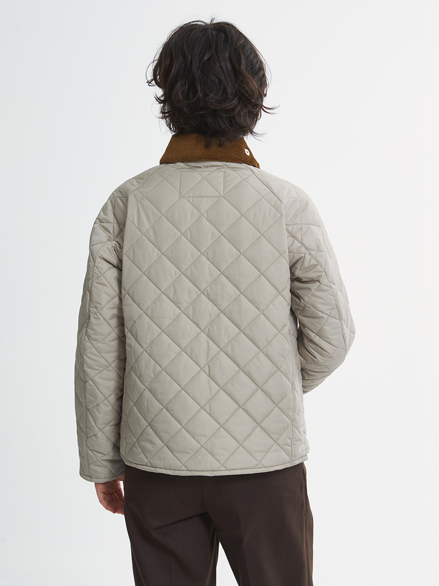 Phool ヴィンテージ インド綿 ジャケット ゴールドスタンプ　キルティング Johnbull ジョンブル エコクラウド スタンドカラー 中綿