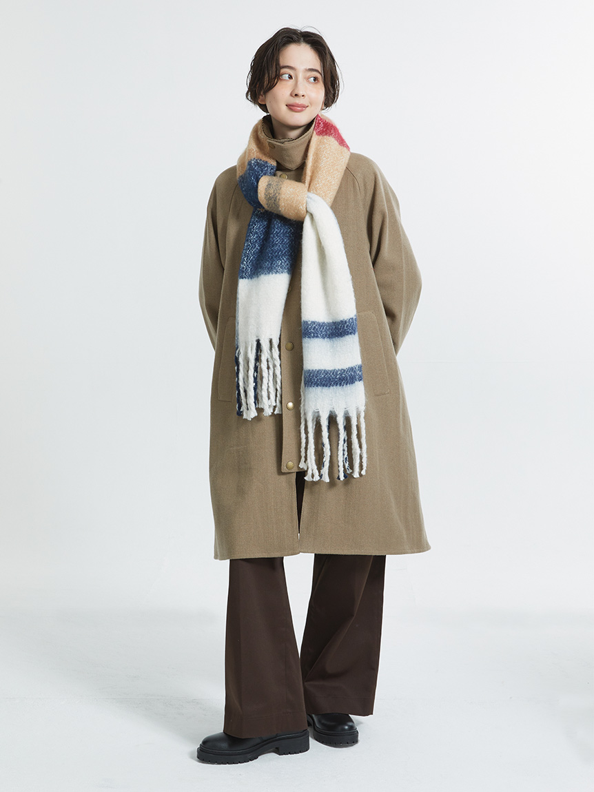 Isla タータン マフラー（3色展開）｜マフラー＆手袋｜アクセサリー