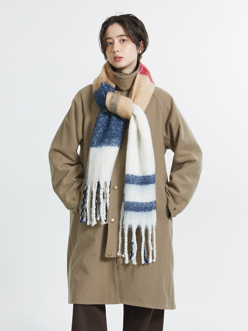 Isla タータン マフラー（3色展開）｜マフラー＆手袋｜アクセサリー