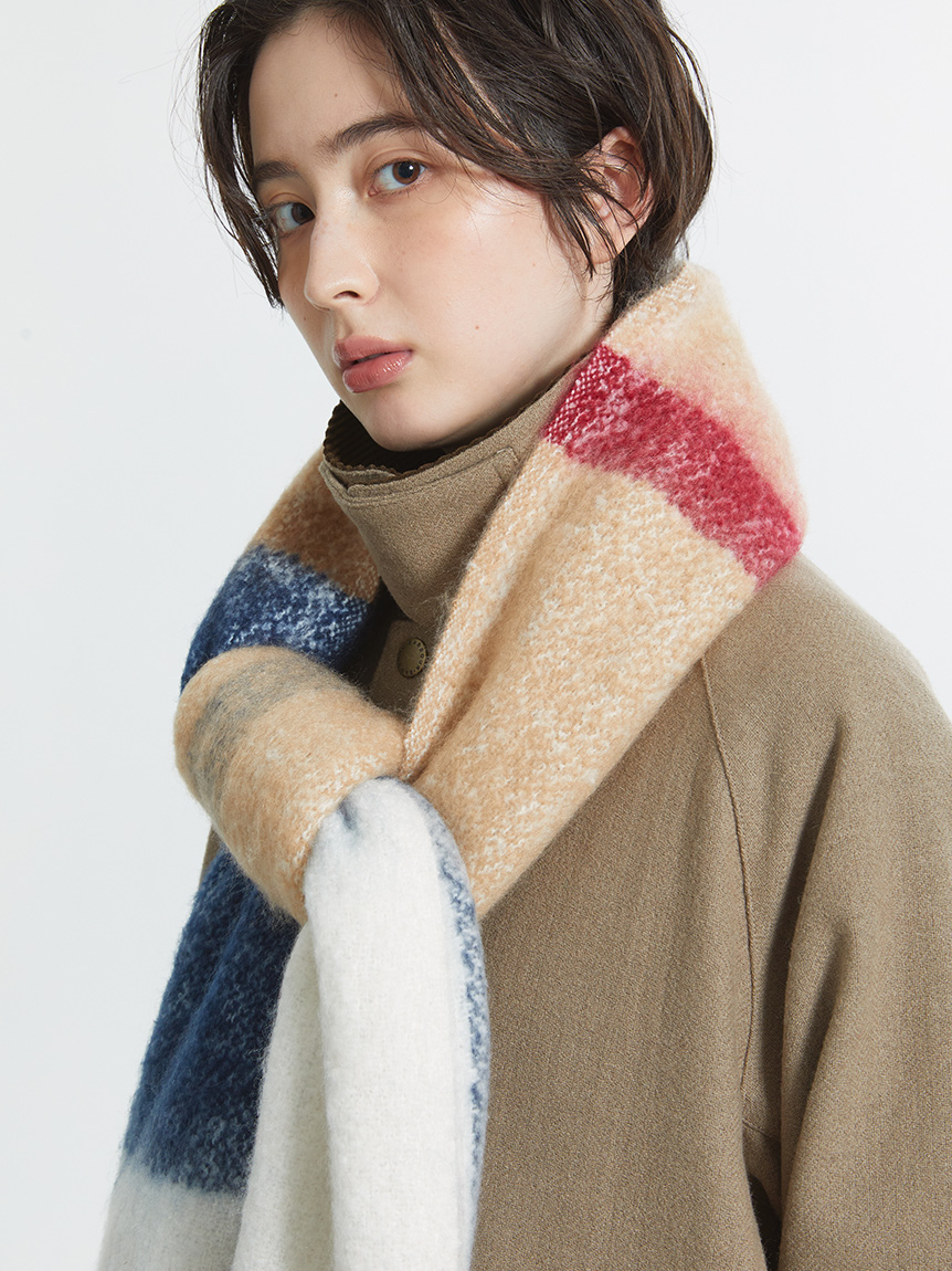 Barbour Isla タータン マフラー　BRW Isla タータン マフラー（3色展開）｜マフラー＆手袋｜アクセサリー