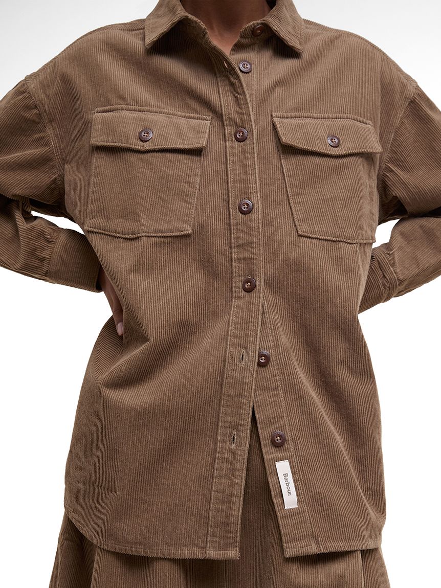 Yasminコーデュロイシャツ｜｜バブアー公式オンラインストア（Barbour）
