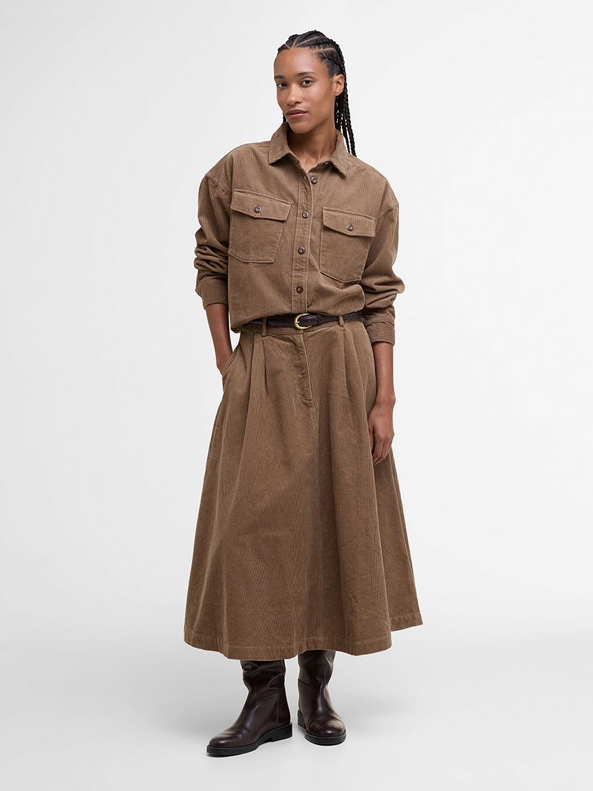 Yasminミディコーデュロイスカート｜スカート｜ワンピース＆スカート