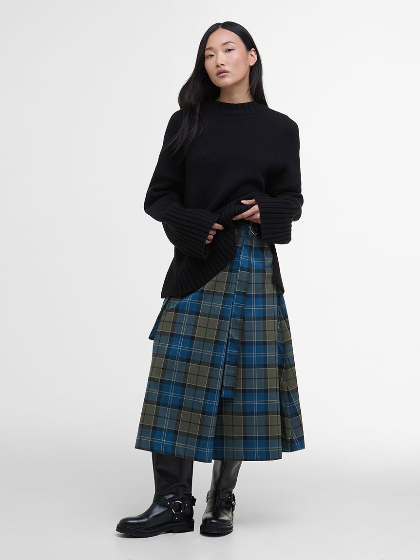 Wilmaタータンマキシスカート｜スカート｜ワンピース＆スカート