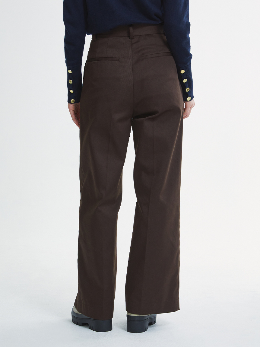 フロントタックワイドパンツ 