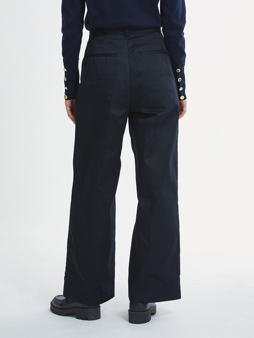 フロントタックワイドパンツ 