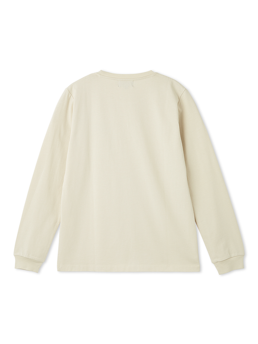 ワンポイント ロゴ ロングスリーブTシャツ 
