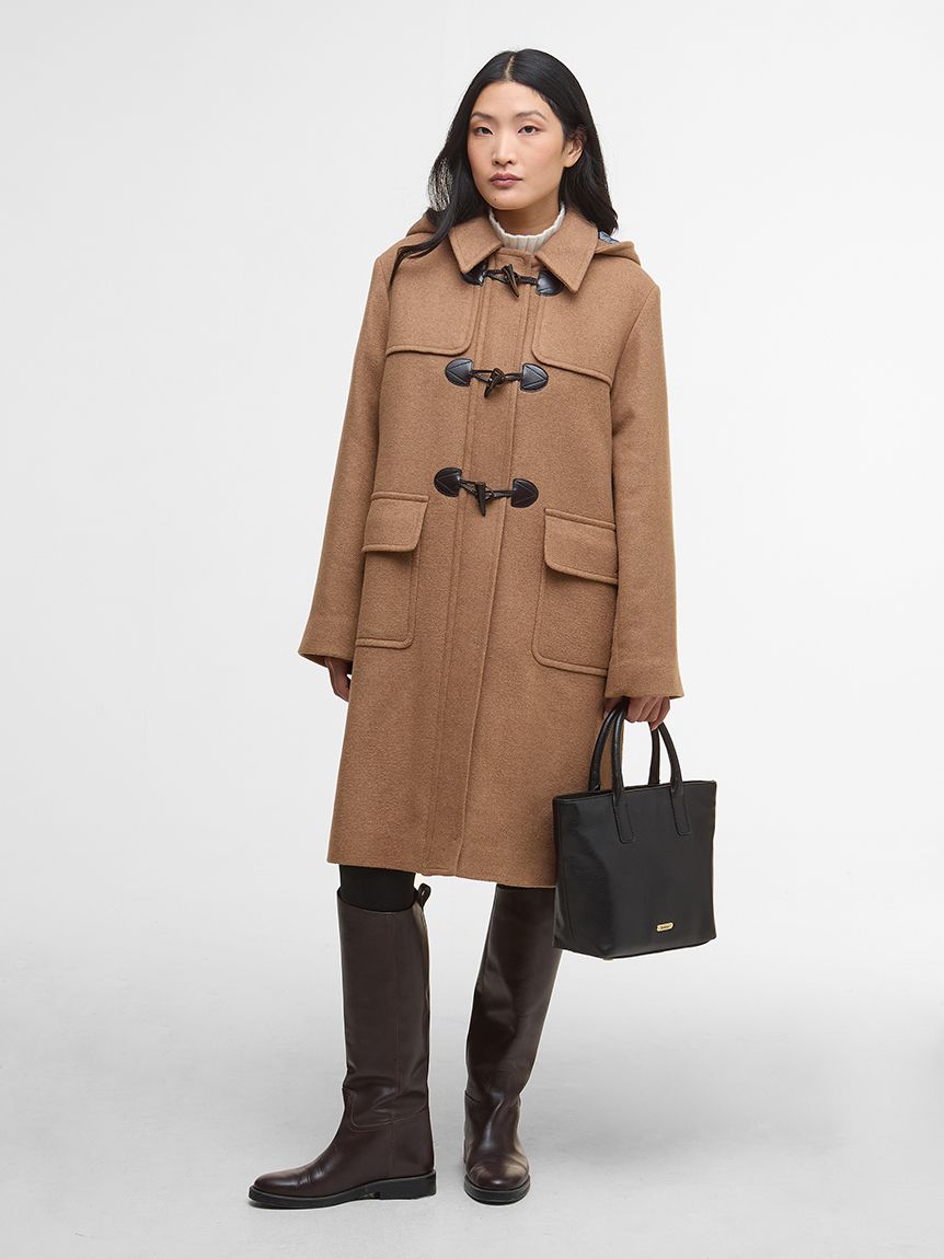 バーバリーダッフルコート　レディース バーバリーブルーレーベルの人気 レディース ダッフルコート特集