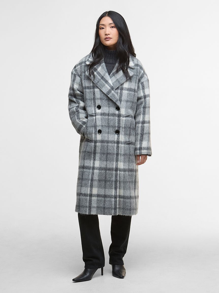 Beattie チェック ウール コート（レディース）｜コート｜ジャケット