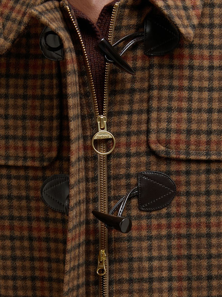 Melody ウール チェック ダッフルコート（レディース）｜コート