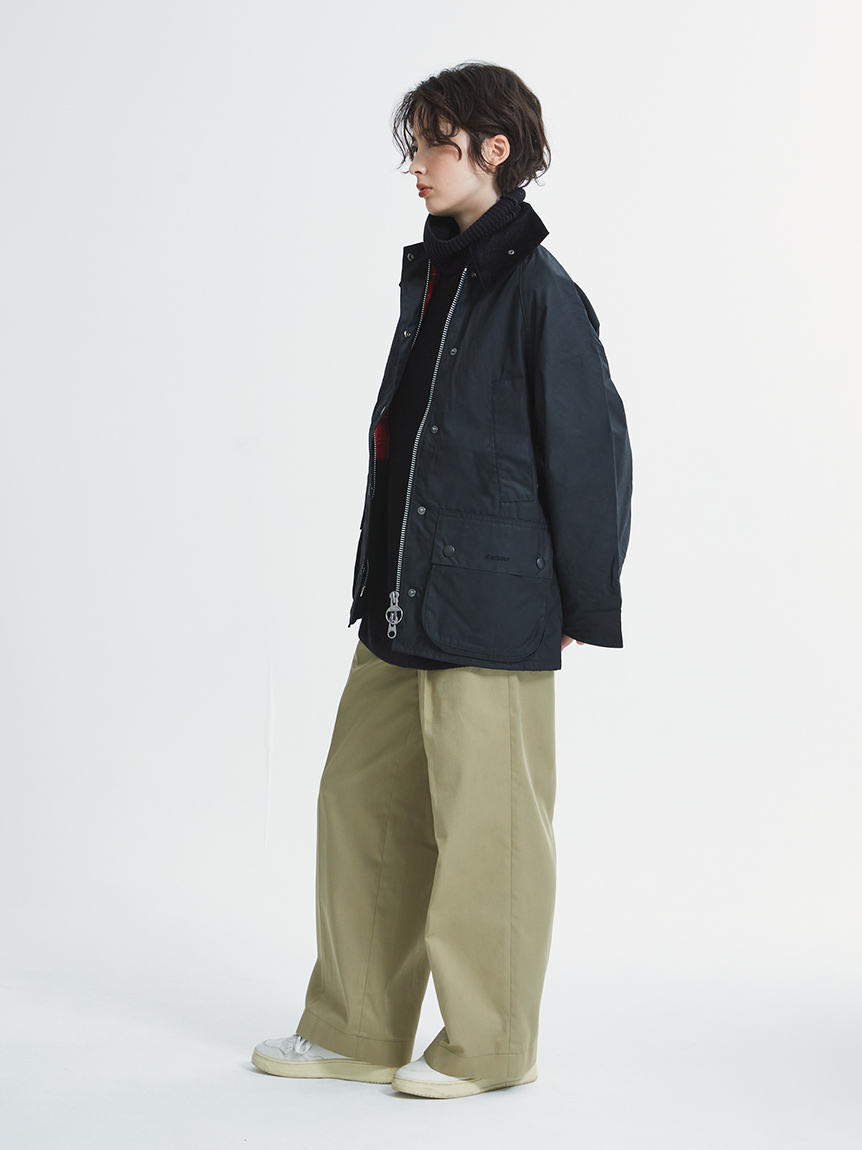 ACCOX 短丈　ボンバージャケット セール】CROPPED BOMBER JK クロップド ボンバージャケット
