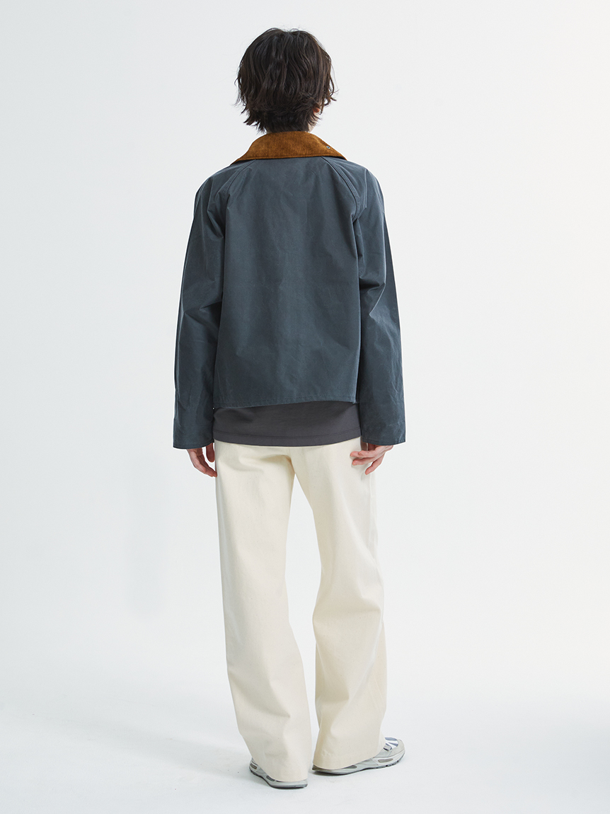 (美品)Barbourスペイ　ワックス ショート ジャケット SPEY / スペイ】ワックス ショート ジャケット（レディース