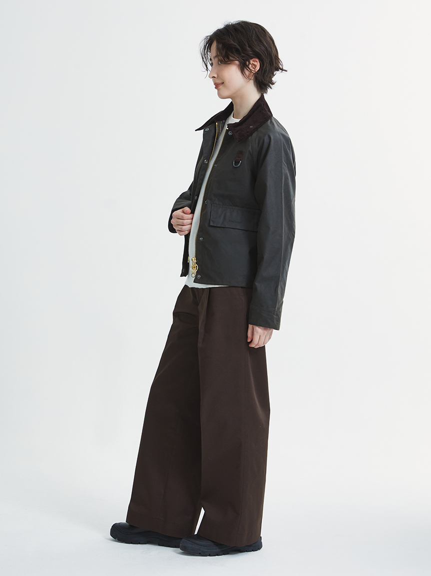 SPEY / スペイ】ワックス ショート ジャケット（レディース