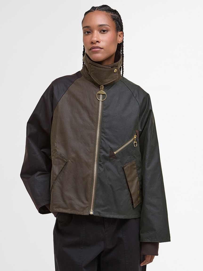 『レディース』Barbour ジャケット　Aライン Arleneワックス ジャケット（レディース）｜ワックスジャケット
