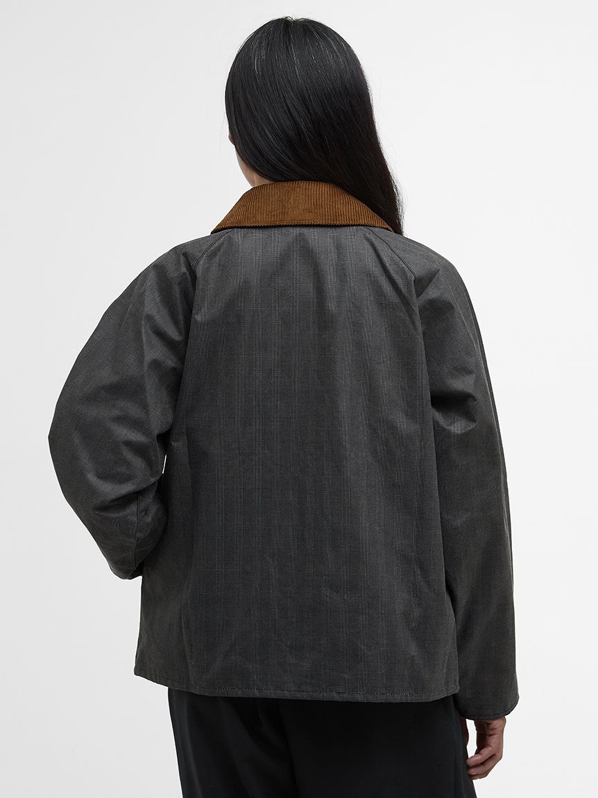 【美品】Barbour ビデイル グレンチェック サイズ38 Barbour（バブアー）の「Barbour × BEAMS F / 別注 ML BEDALE-F