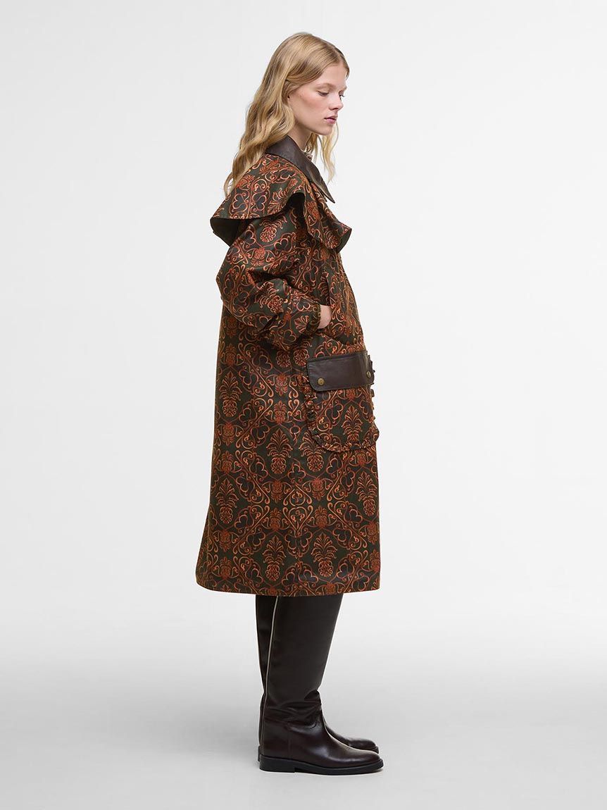 vintage CEDAR CANYON フクロウ柄 ジャケット M くつろぐ｜ジャカードボアブルゾン｜ユニセックス｜グラニフ(graniph