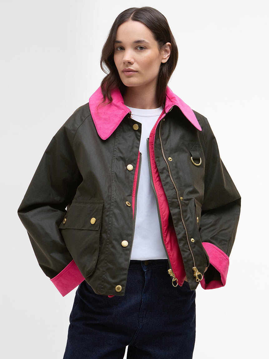 SPEY / スペイ】Icon ワックス ショート ジャケット（レディース